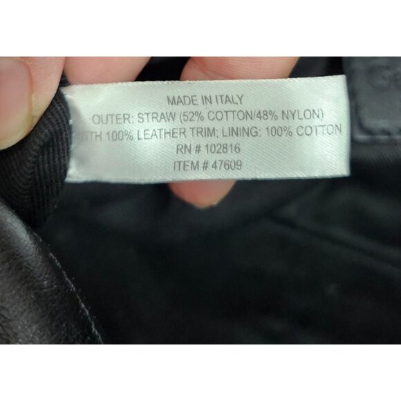 Carner Hill Woven Handbag Leather Trim Tassel Accent Shoulder Purse Structur - Picture 12 of 16